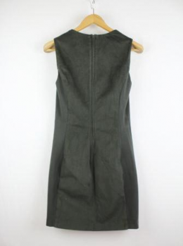 vestido verde mango M/40
