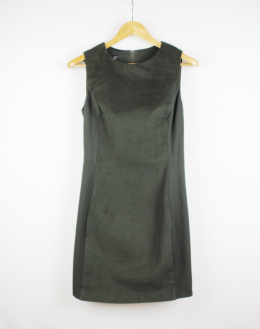 vestido verde mango M/40