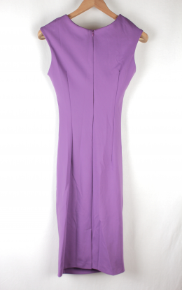 vestido punto drapeado rinascimiento