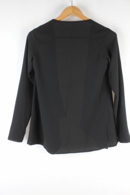 chaqueta desetructurada negra biombo 13