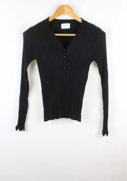 jersey punto canale negro Indie moi 