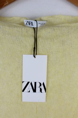 jersey lana amarillo zara