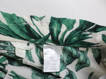 shorts estampado tropical verde hm