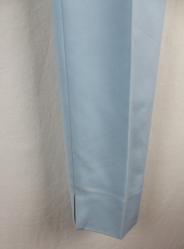 pantalon tobillero azul zara