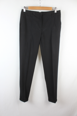 pantalon basico negro mango