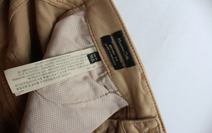 Pantalon camel massimo dutti
