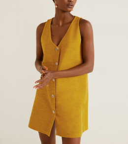 mini vestido mango xs/s