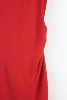 vestido drapeado mango S