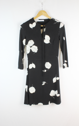 mini vestido floral mango xs