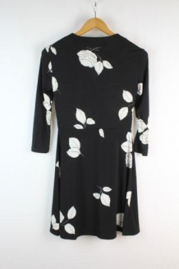 mini vestido floral mango xs