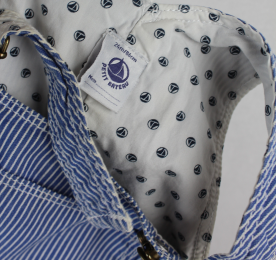Peto rayas niño  petit Bateau