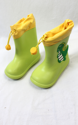 botas de agua niño dinosaurio