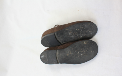 Zapatos niño piel serraje marron Zurin