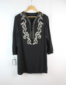 vestido bordado harcos s/38/40