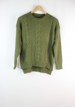 jersey trenzado oversize m