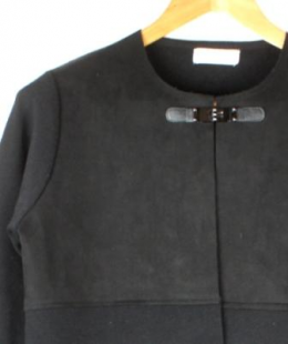chaqueta larga lana tripode