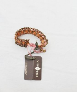 pulsera estilo boho dorada
