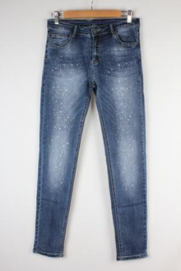 jeans skinny pedreria
