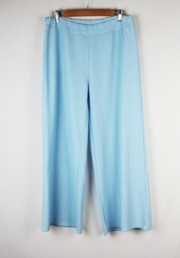 pantalon fluido azul