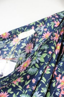 falda cruzada estampada milano