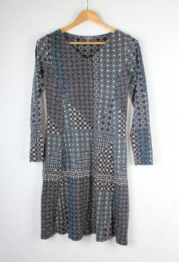 vestido punto estampado surkana