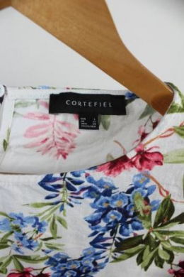 blusa estampada cortefiel