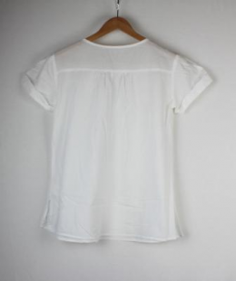 blusa bordada blanca