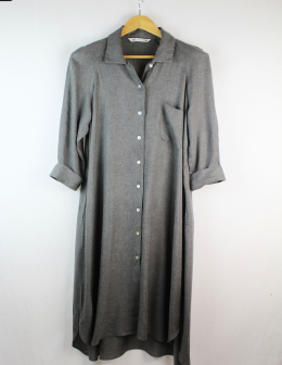 Vestido camisero zara s/m/l