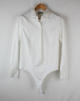 camisa body blanca asos