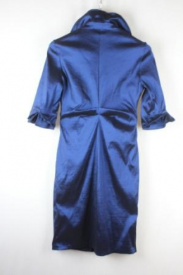 espectacular vestido invitada azul joseph ribkoff
