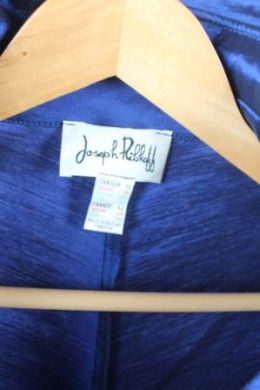 espectacular vestido invitada azul joseph ribkoff