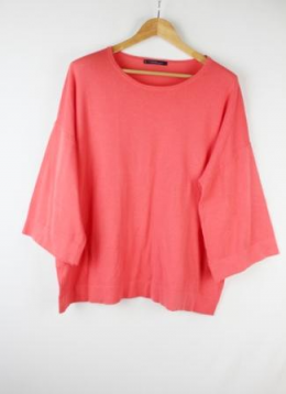 jersey punto naranja violeta by mango