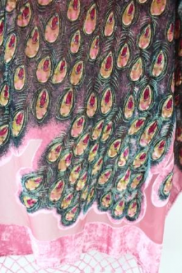 pashmina o chal pavo real