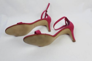 sandalias efecto ante fucsia marypaz