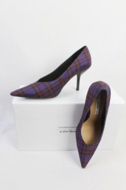 zapatos cuadro de gales morados Other stories
