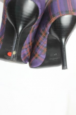 zapatos cuadro de gales morados Other stories