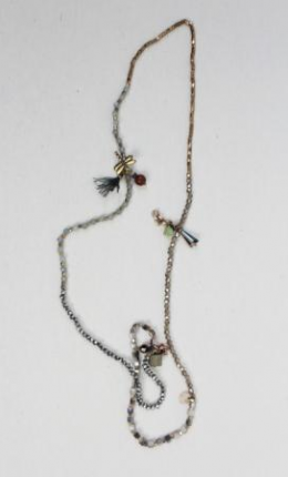 pack 2 collares abalorios