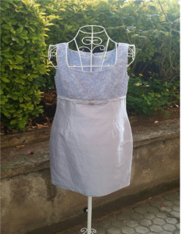 Vestido de seda 