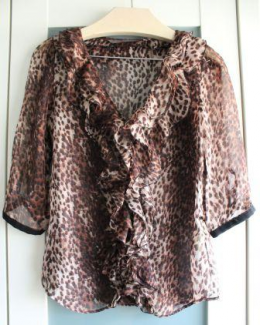 BLUSA TENDENCIA ANIMAL PRINT