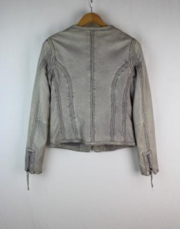 chaqueta piel efecto denim pepe jeans L