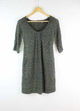mini vestido estampado surkana xs/36