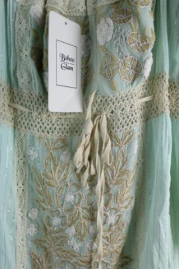 vestido bohoo Glam m
