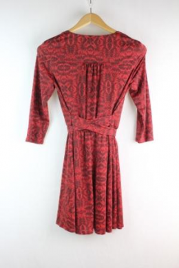 vestido estampado tintoretto 38