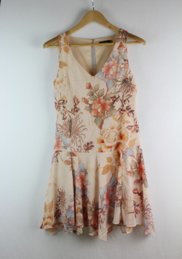 vestido floral formula joven 38
