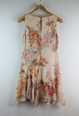 vestido floral formula joven 38