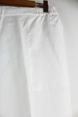 pantalon lino blanco 44