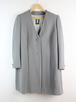 abrigo ceremonia lana gris Santa Eulalia 48
