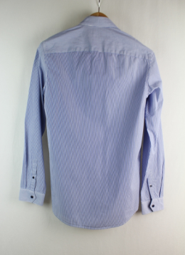 camisa rayas hombre azul adolfo dominguez s