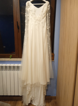 Vestido de novia María Salas modelo Arwen