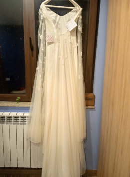 Vestido de novia María Salas modelo Arwen